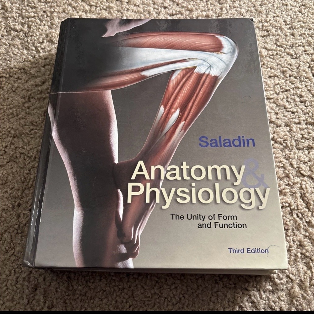 Saladin Anatomy & Physiology Coffee Table Book‎ - Gray Cover
